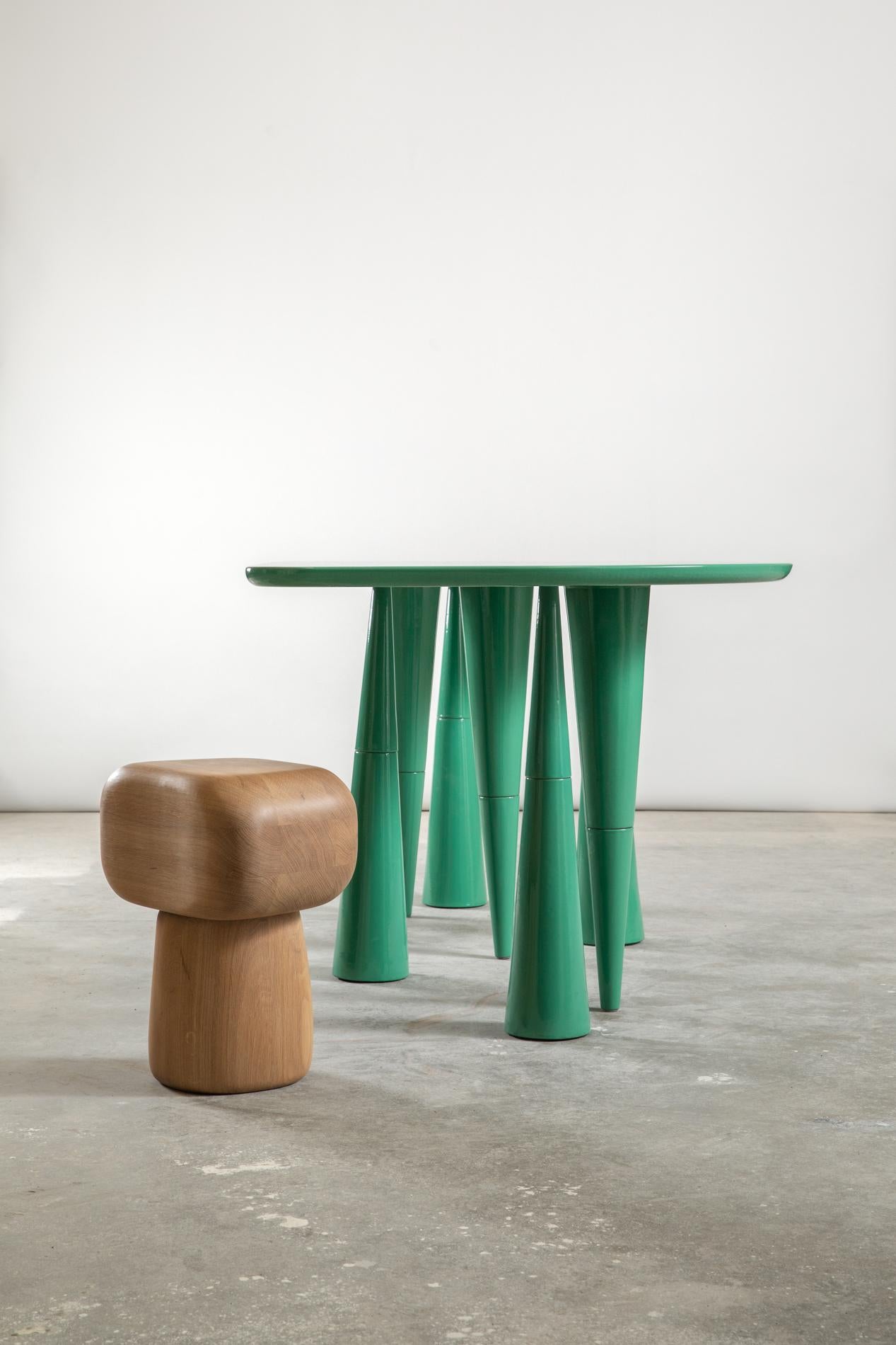 Contemporary Silvette Limited Edition Dining Table by Moure Studio For Sale