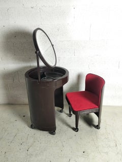 Silvi rouge Table de toilette sur roulettes par Studio Kastilia , 1970