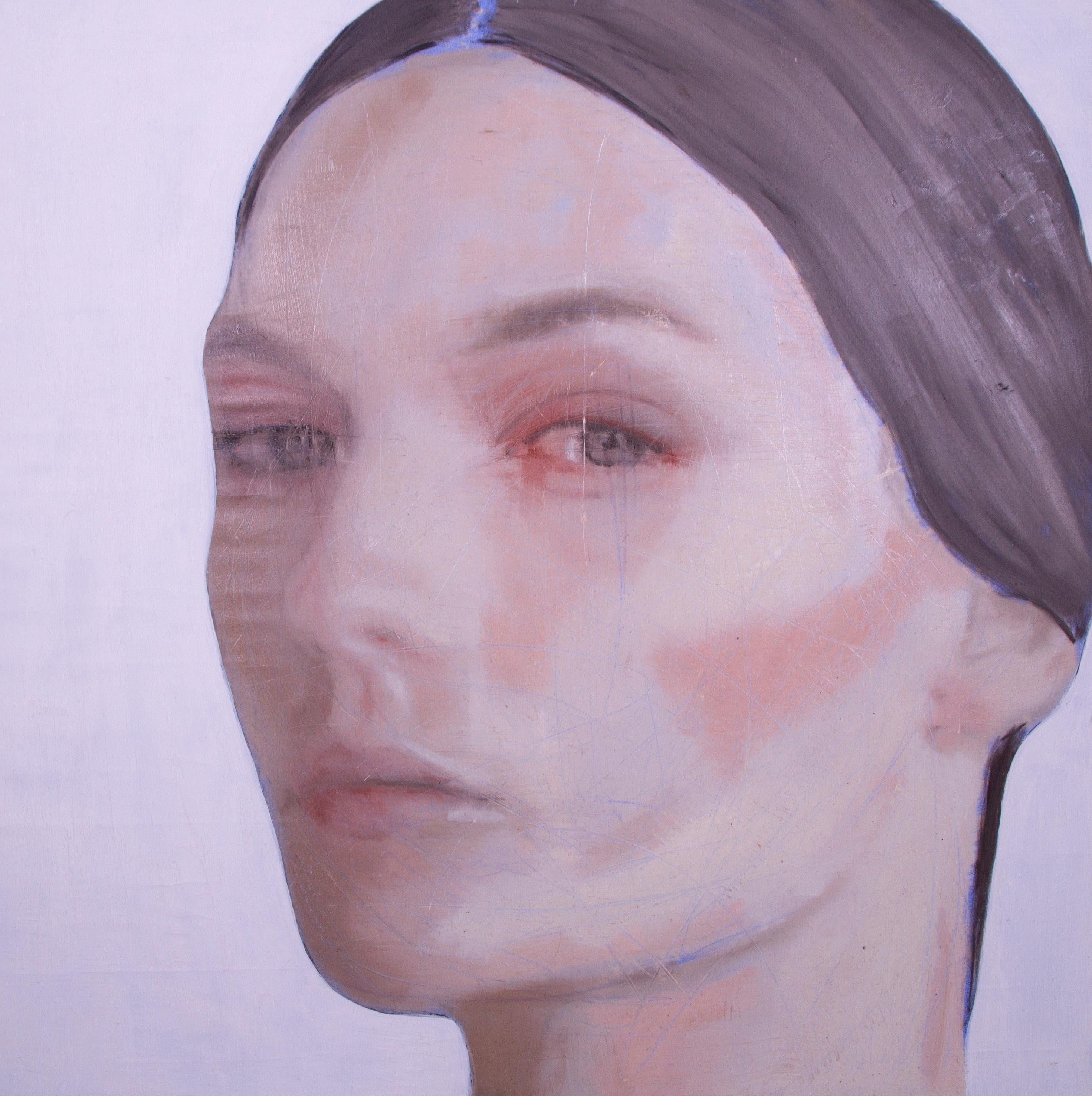 Bianca Mia – Painting von Silvia Berton