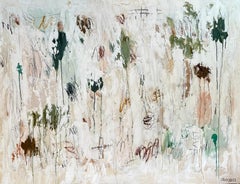 „Secret garden“ von Silvia Calmejane, 39 x 51 Zoll, 2023