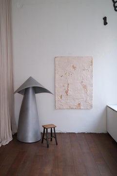 Opera minimalista in carta bianca 2024 - "Impronta 05