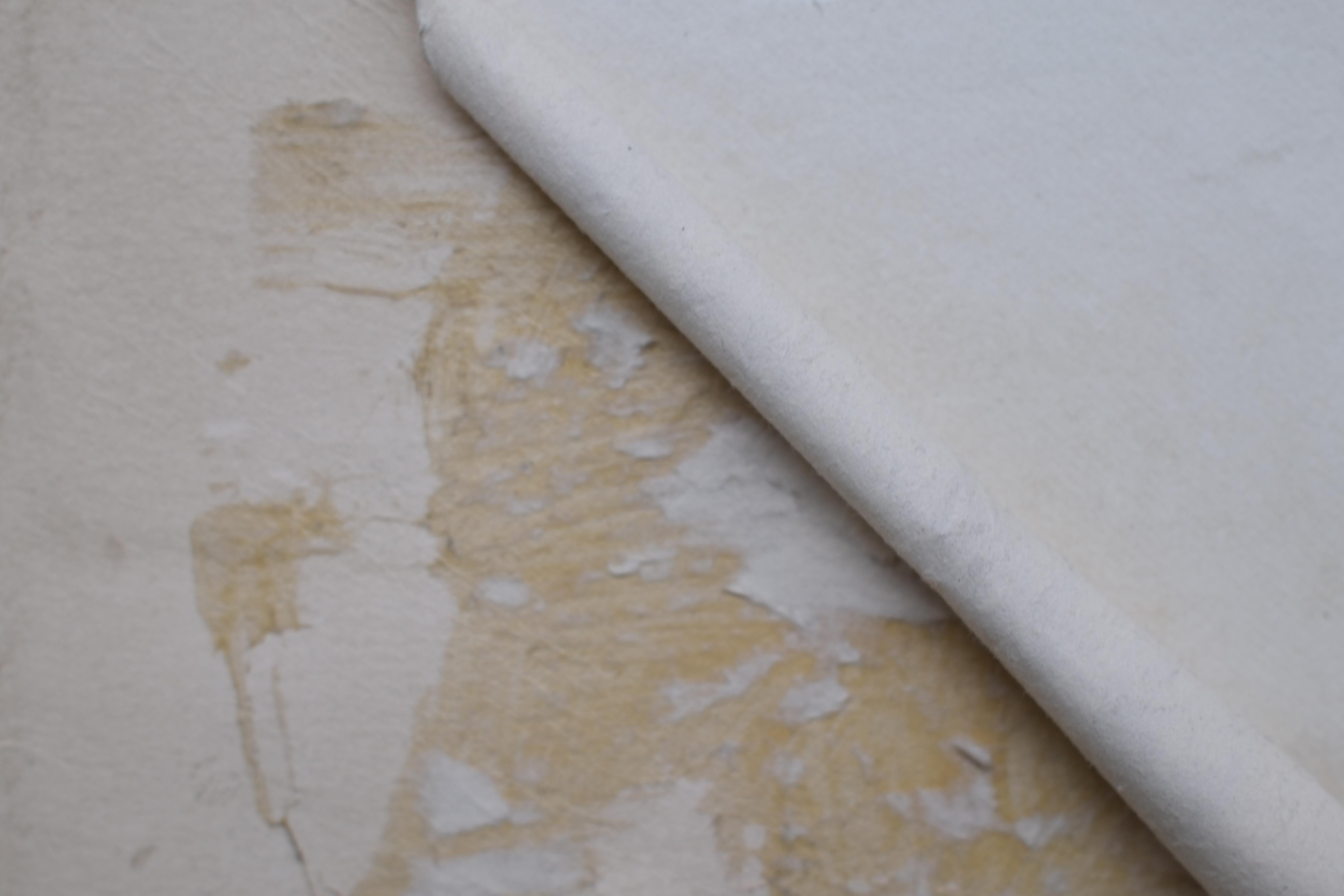 Minimalist White Paper Work, 2024 - 'COLOR FUGAÇE III' For Sale 9