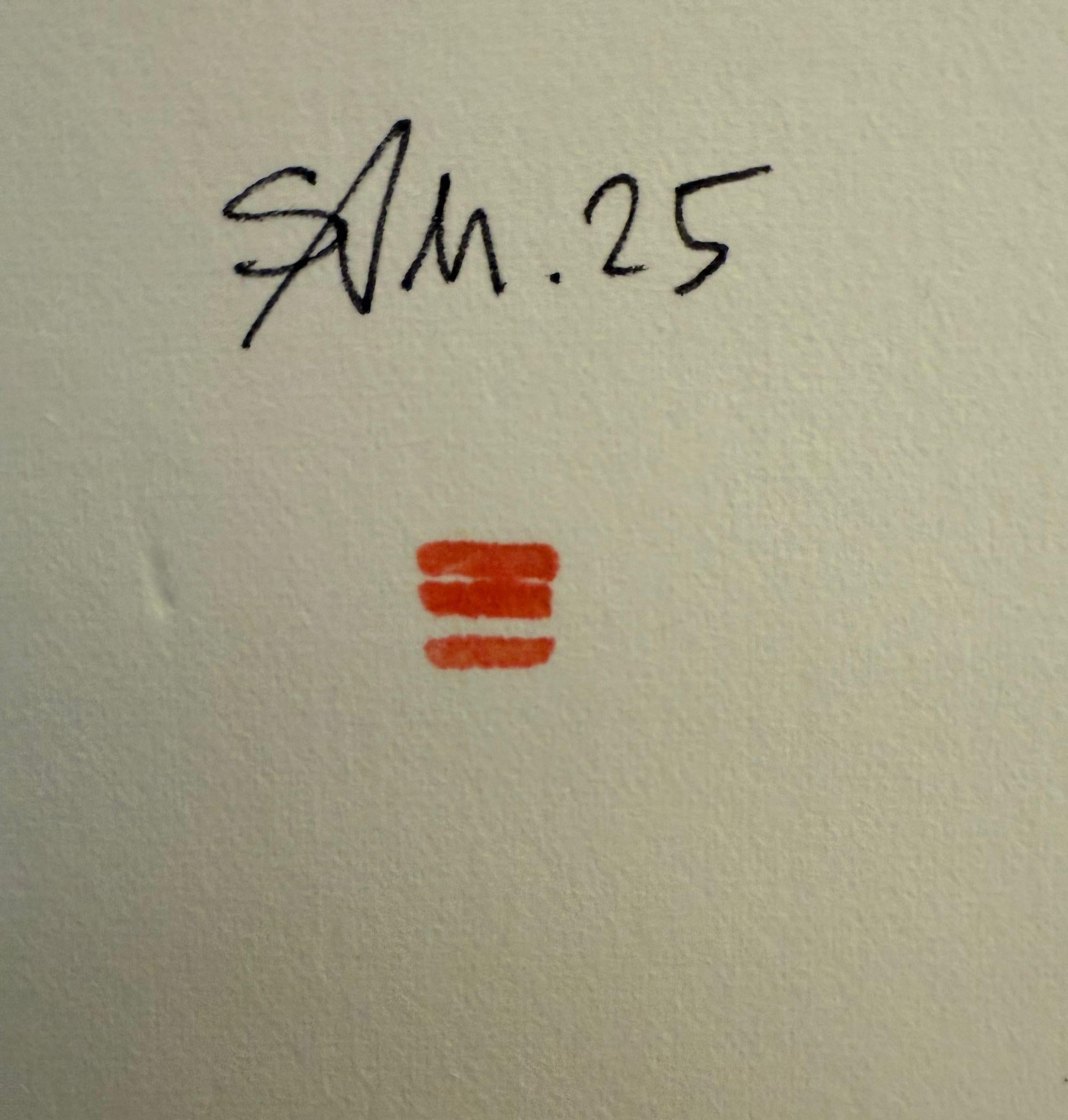 ABSTRACT Minimal White Crudo Painting Texture Italian Artist Silvia De Marchi For Sale 5