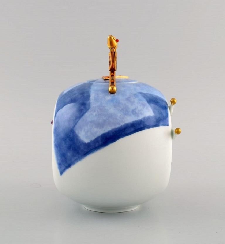 German Silvia Klöde and Alfred Weber for Meissen, Surrealistic Vase For Sale