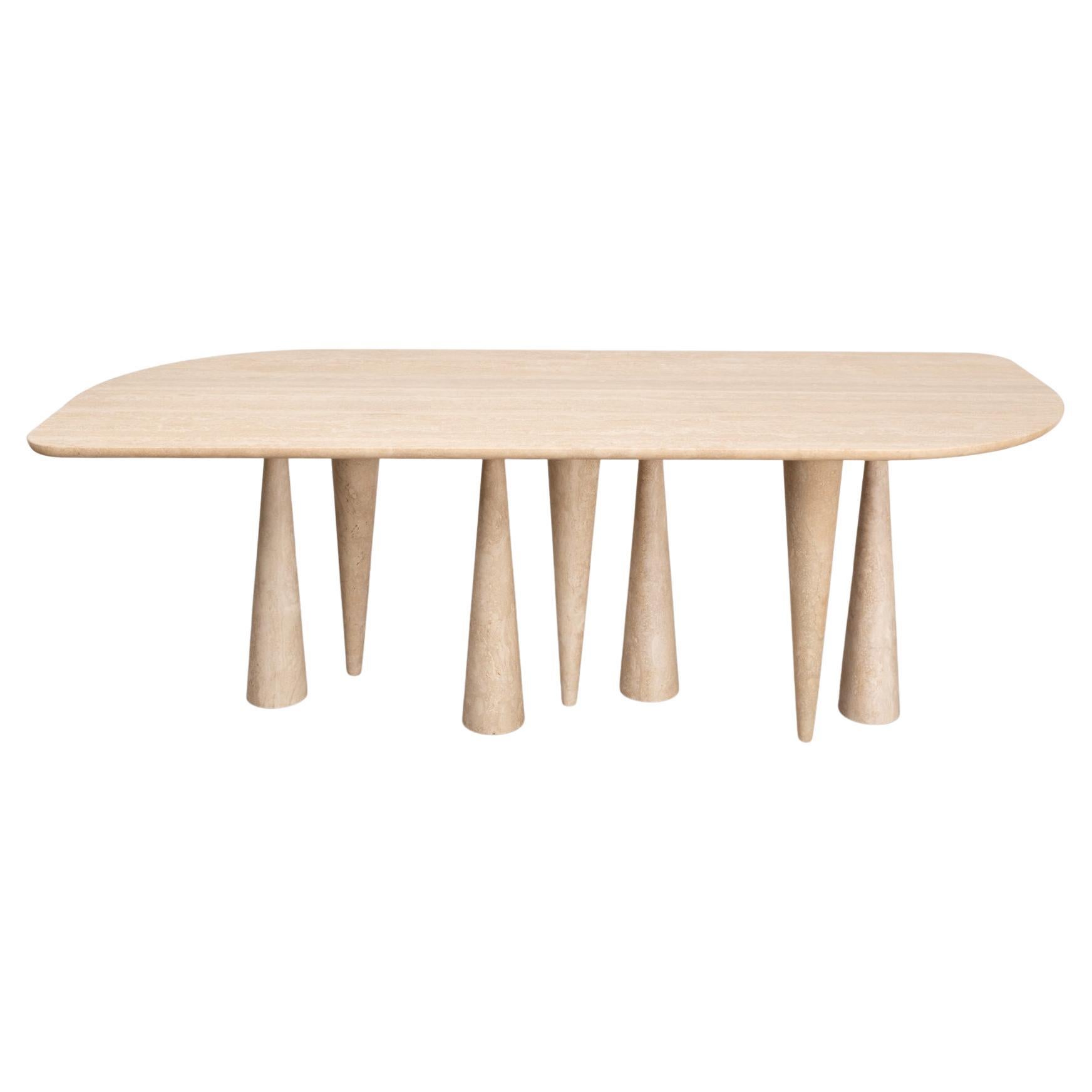 Silvia Large Dining Table by Moure Studio For Sale
