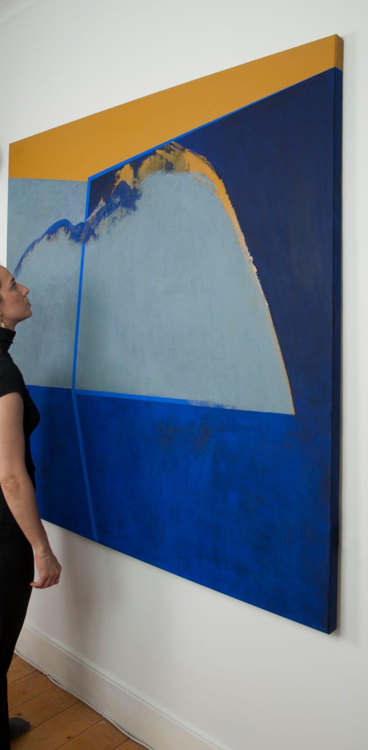 blue painting that sold for millions