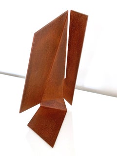 Fissure IV: Cast Iron Sculpture by Silvia Lerin