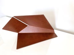 Fissure V : Sculpture en fonte de Silvia Lerin