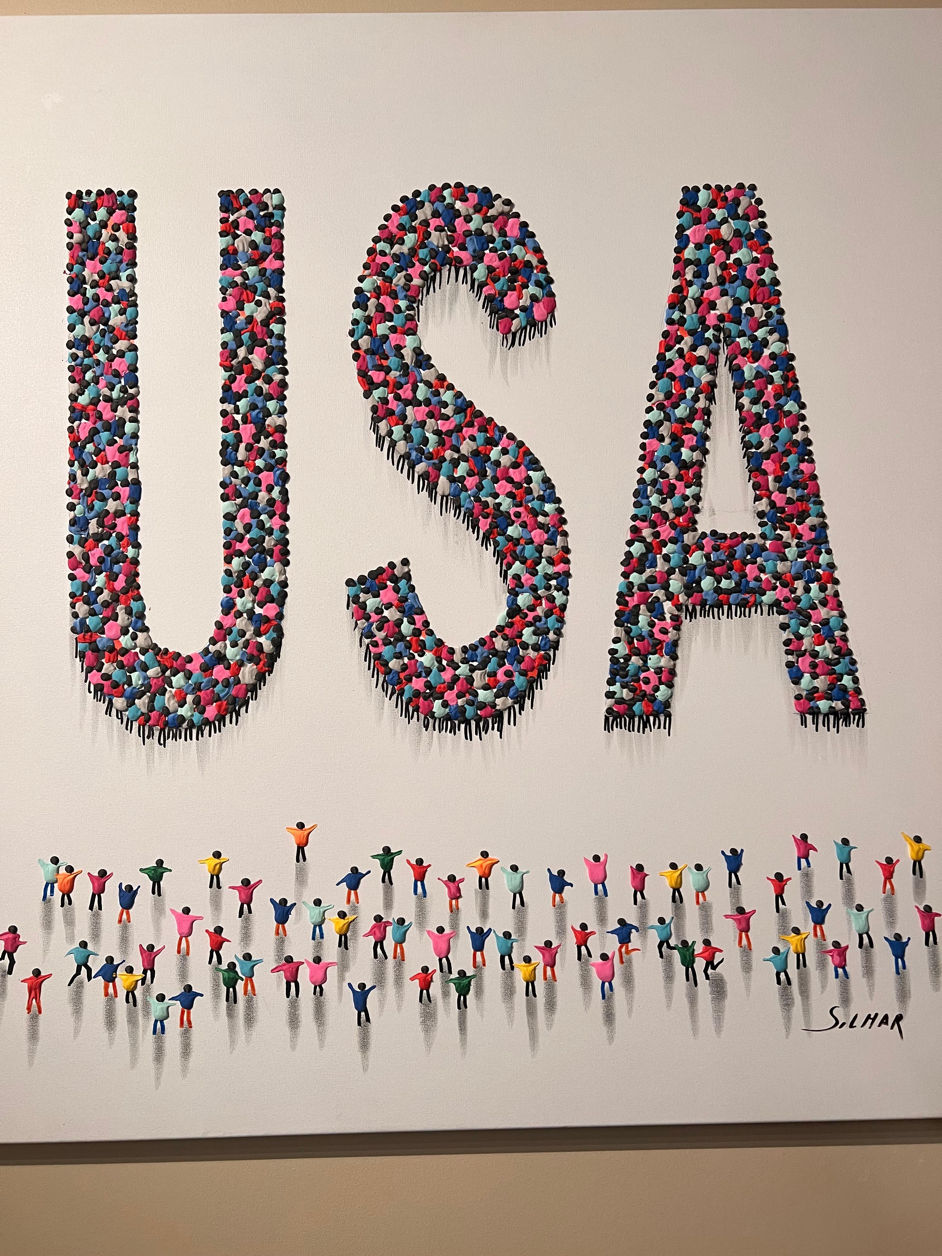 USA - Painting by Silvia Martinez (SILMAR)