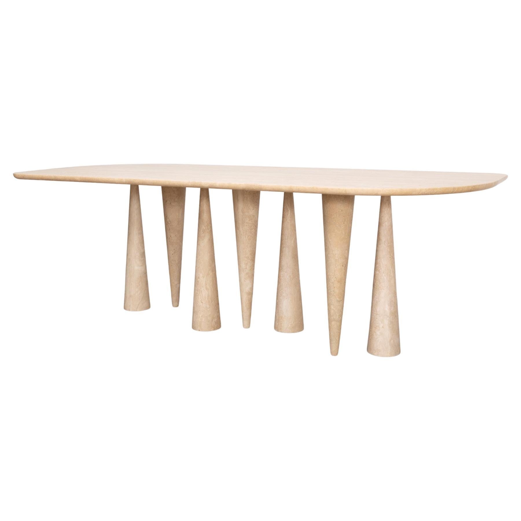 Silvia Medium Dining Table by Moure Studio For Sale