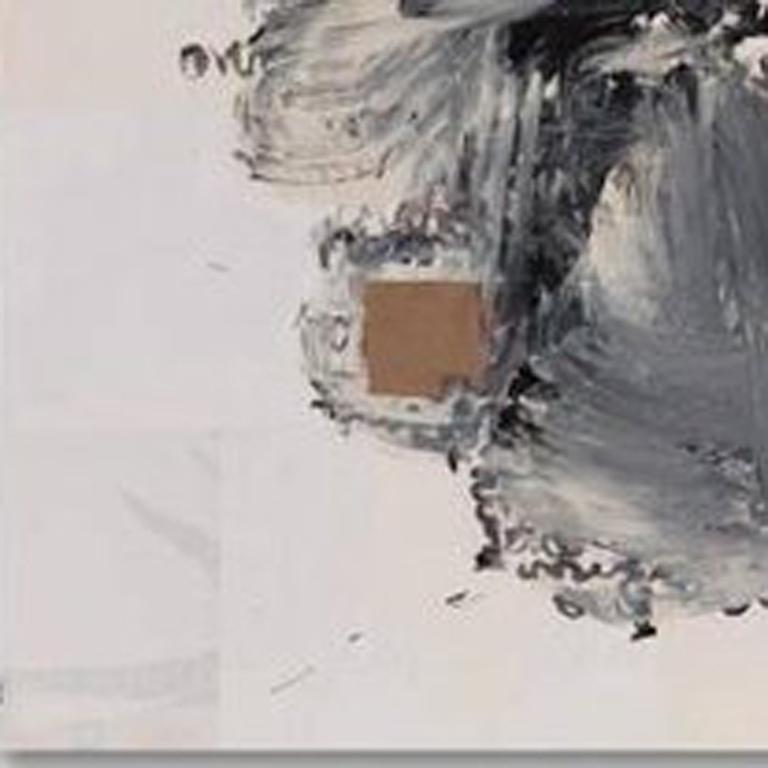 Haiku 4 by artist Silvia Poloto is a brown, black, and burnt yellow contemporary abstract mixed media on panel that measures 45 x 30 and is priced at $4,300.

Brazilian-born Silvia Poloto is an accomplished artist working in a range of visual