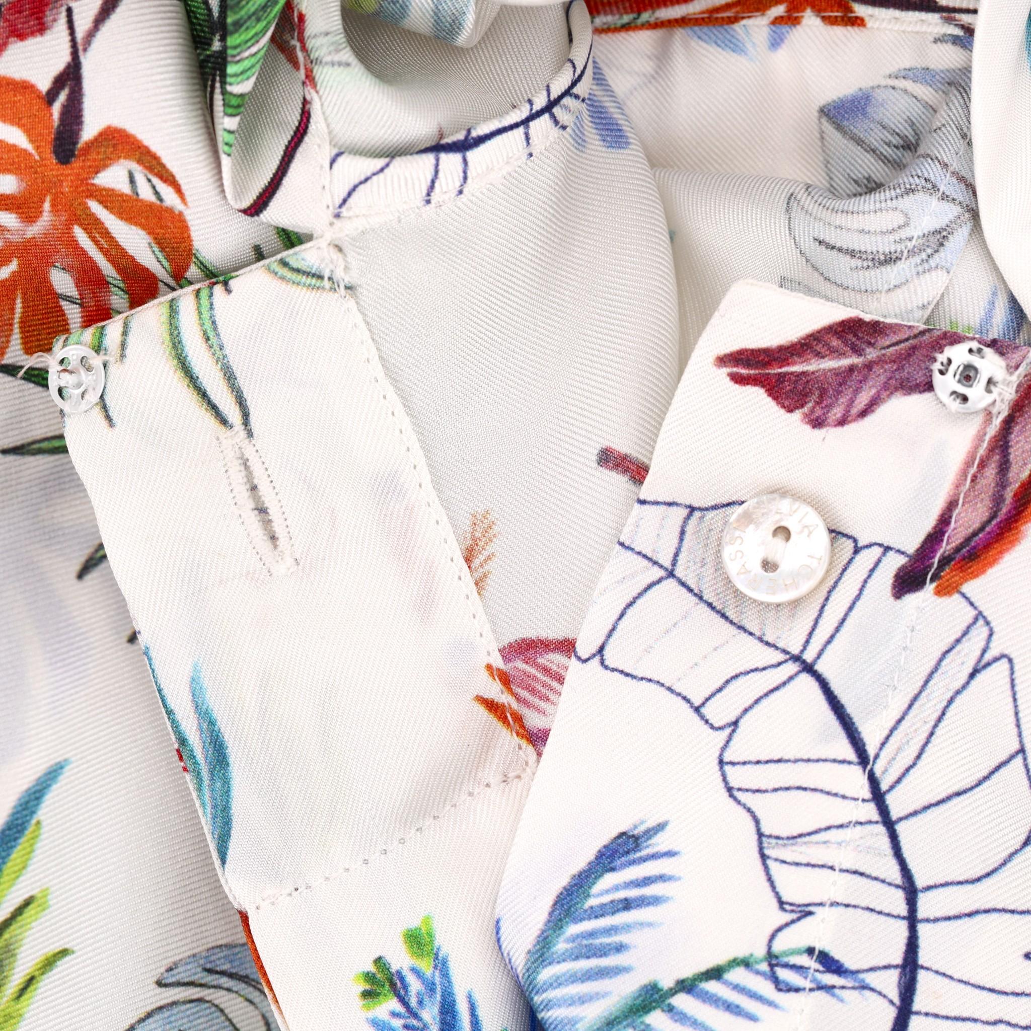 Women's Silvia Tcherassi Printed Silk Dress For Sale