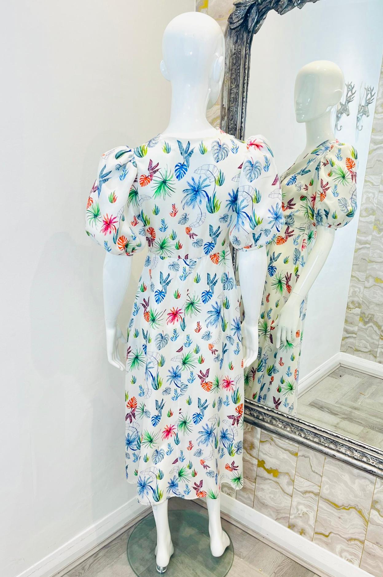 Silvia Tcherassi Silk Dress In Excellent Condition For Sale In London, GB