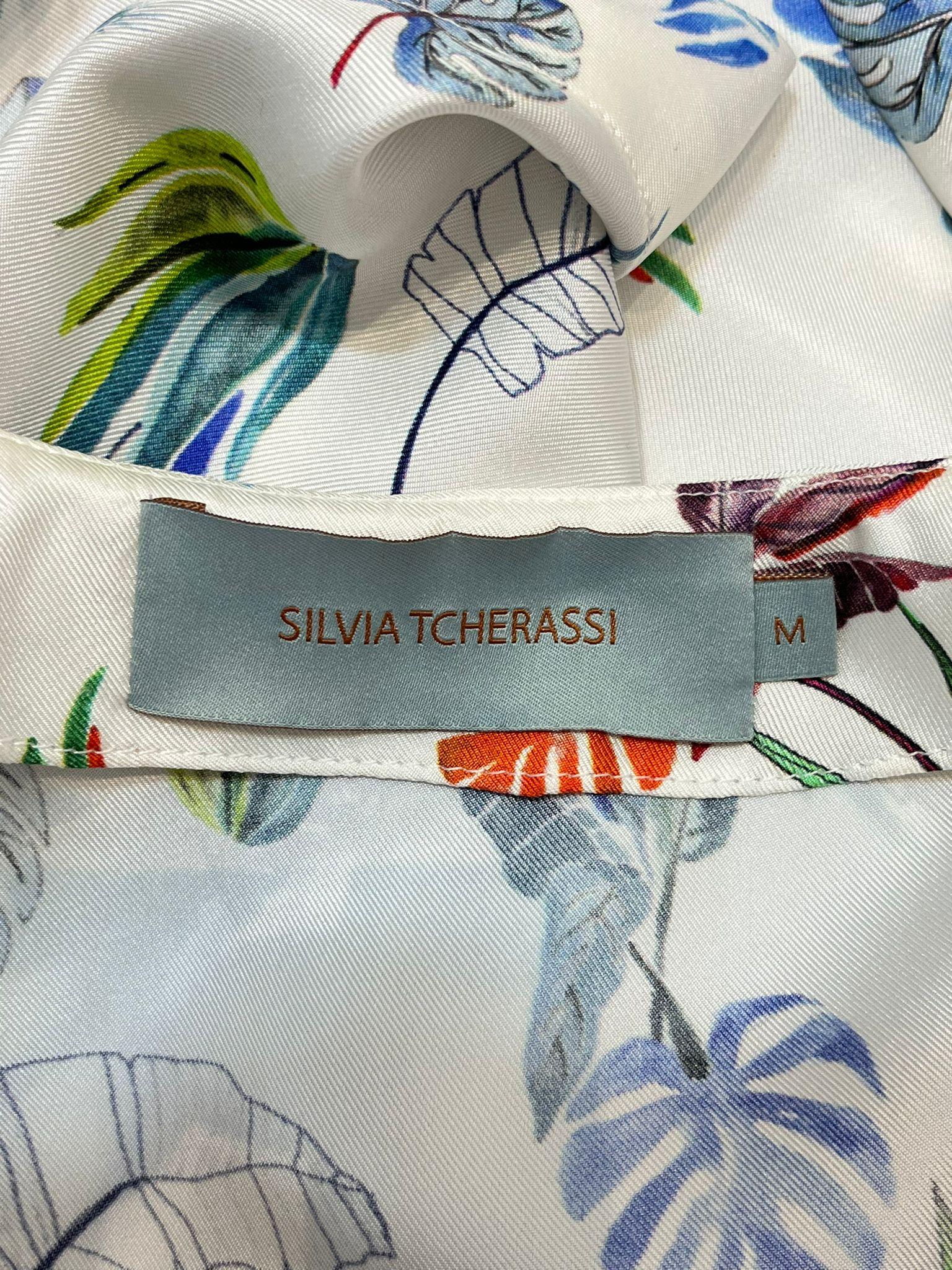 Women's Silvia Tcherassi Silk Dress For Sale