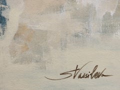 Aqueduc, peinture sur toile