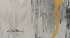 Golden Rain II, Painting, Acrylic on Canvas