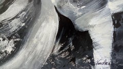 Graphic Canyon I, Painting, Acrylic on Canvas
