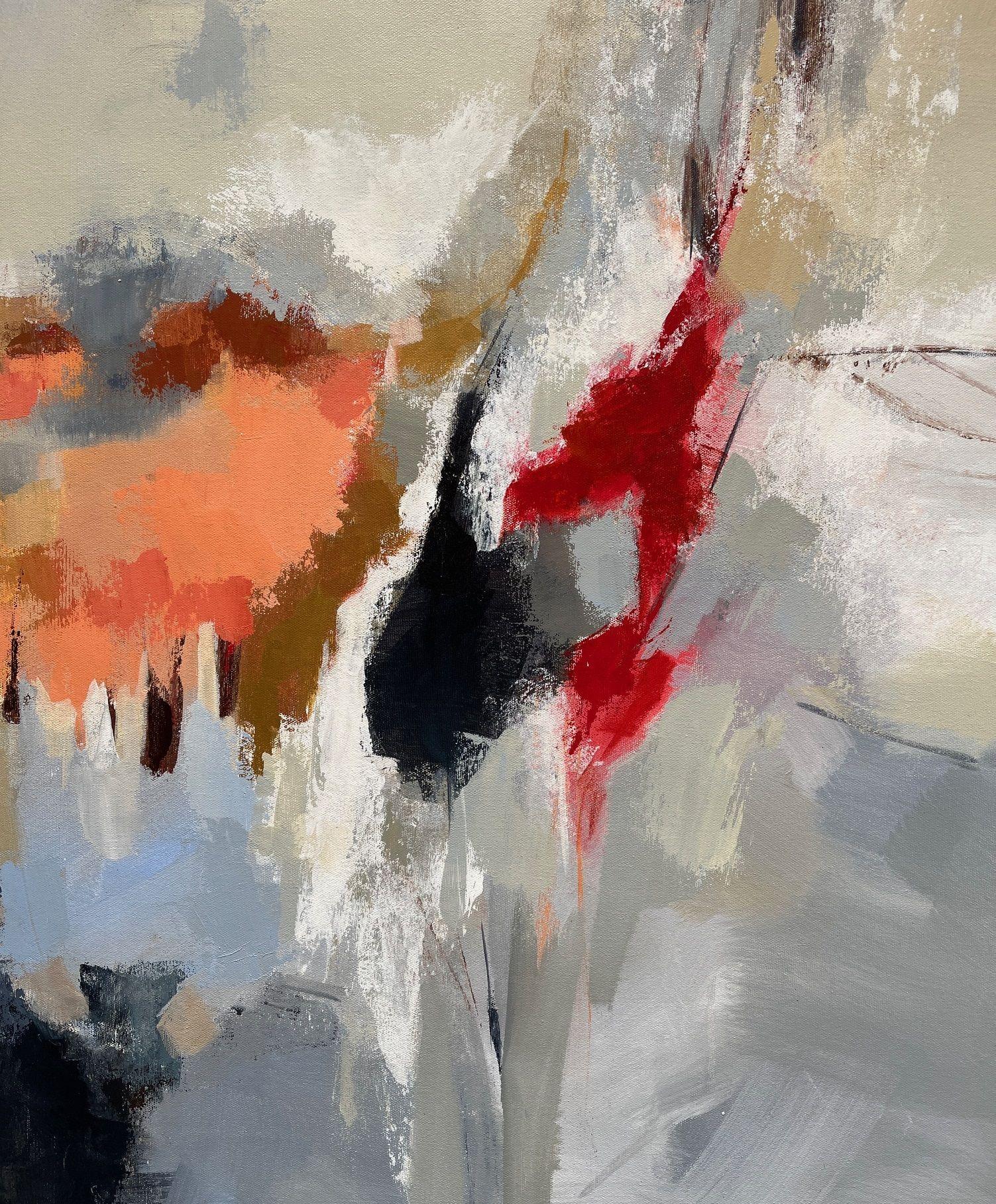 Inlet, Gemälde, Acryl auf Leinwand (Abstrakt), Painting, von silvia vassileva