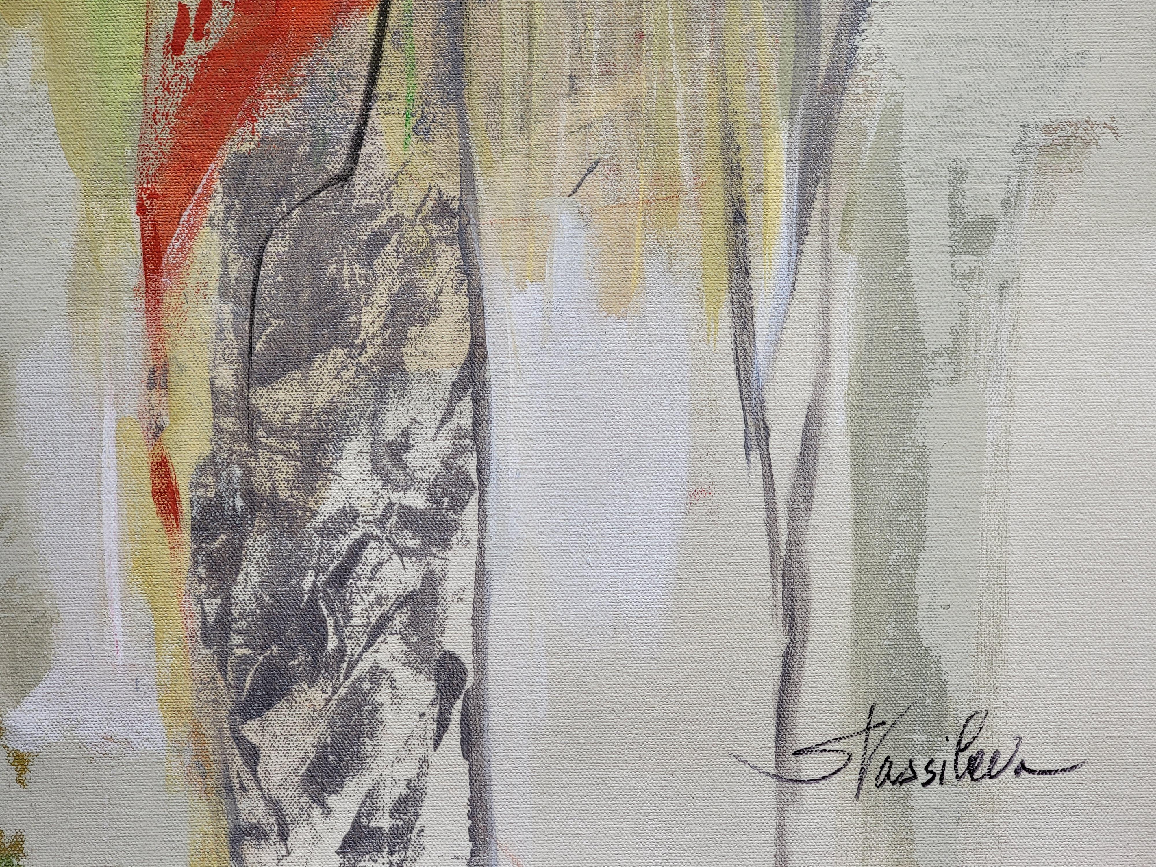 Melodia gioiosa, Pittura, Acrilico su tela - Painting di silvia vassileva