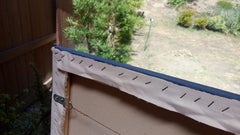 July Seacoast, Painting, Acrylic on Canvas