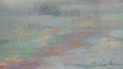 Juni Morning by the Sea, Gemälde, Acryl auf Leinwand