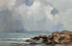 Morning at Stone Beach, Painting, Acrylic on Canvas