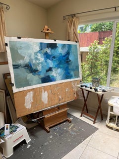 Ocean Storm, Painting, Acrylic on Canvas