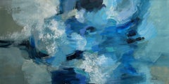 Tormenta marina, Pintura, Acrílico sobre lienzo