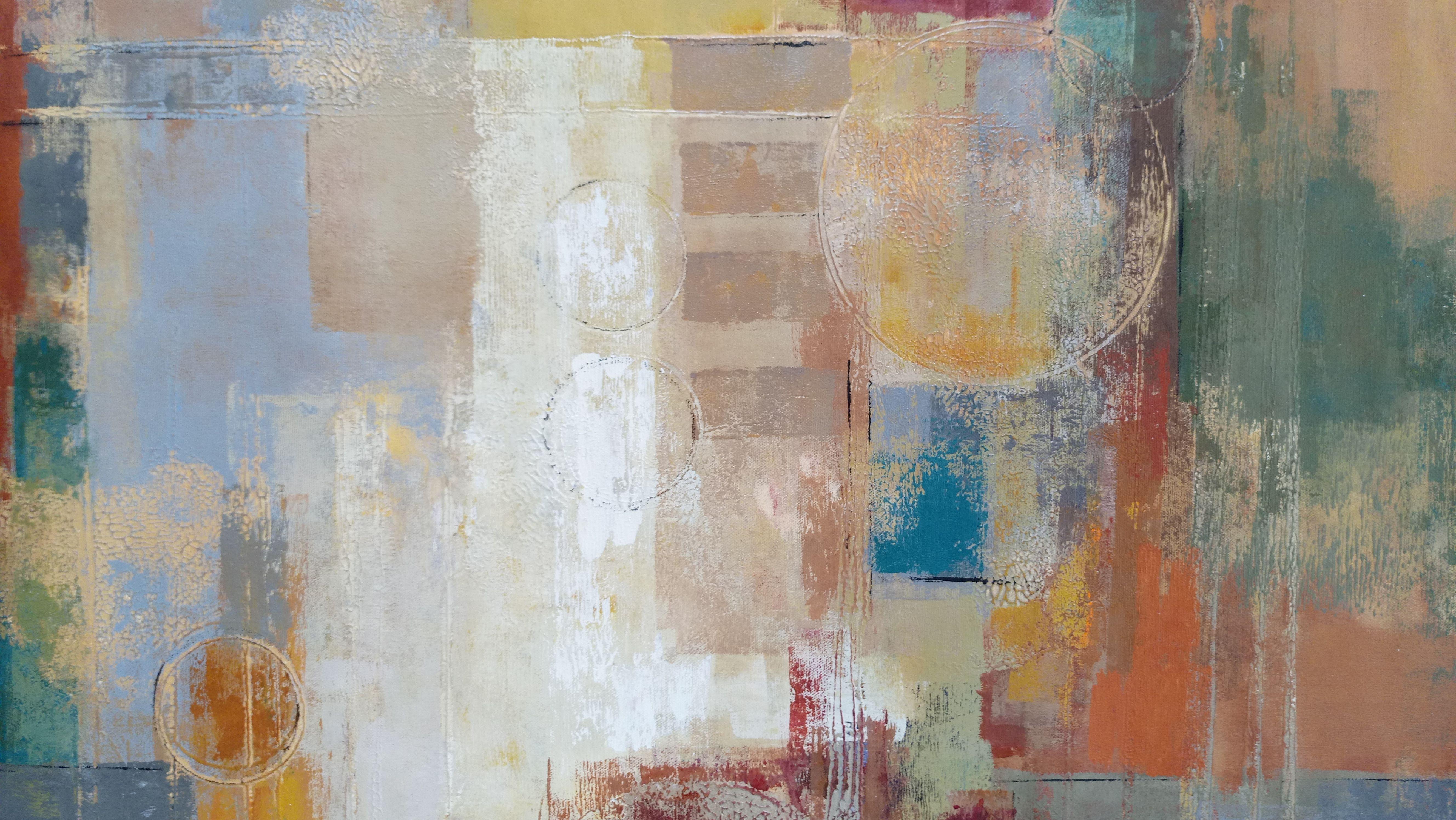 Viaggio orientale, Pittura, Acrilico su tela - Painting di silvia vassileva