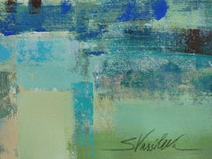 Muro di mare, Pittura, Acrilico su tela