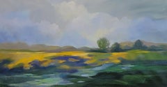 Spring Green, Painting, Acrylic on Canvas