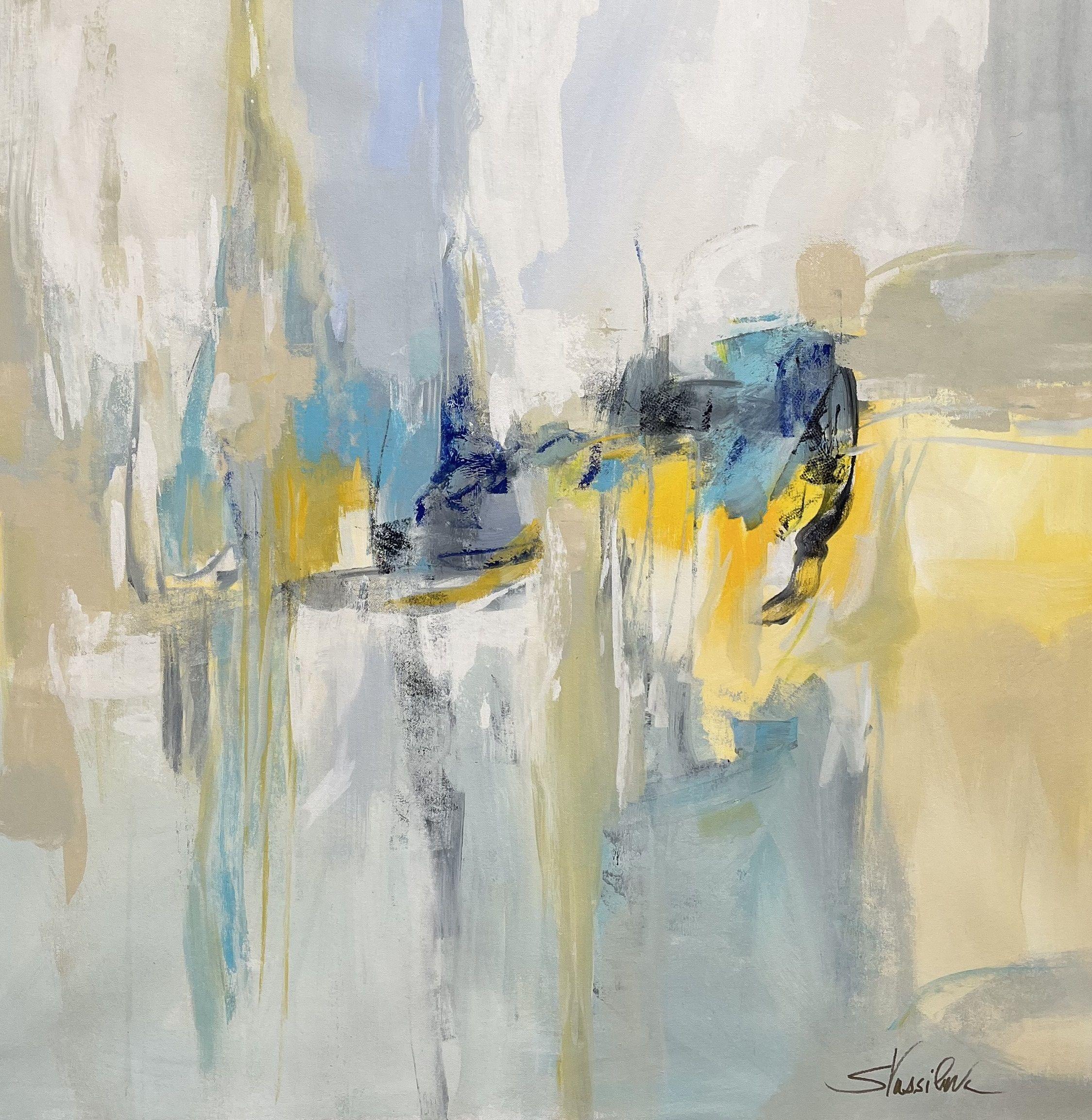 silvia vassileva Wheat Field, Painting, Acrylic on Canvas For Sale at 1stDibs vassileva