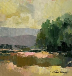 Salici, Pittura, Acrilico su tela