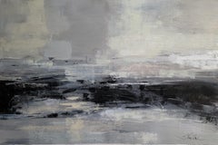 Carretera de invierno, Pintura, Acrílico sobre lienzo