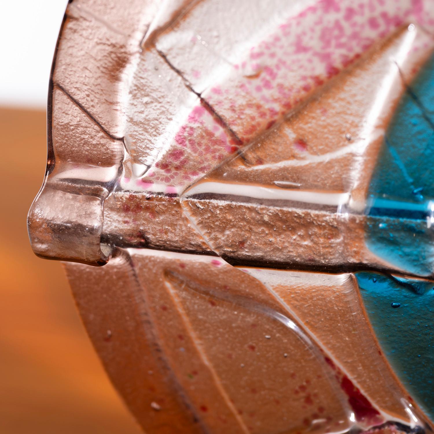 Silvio Vigliaturo scultura in vetro multicolore a fusione, Murano, iTALY, 1994 in vendita 5