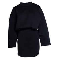 Silvian Heach, Black balloon scuba dress