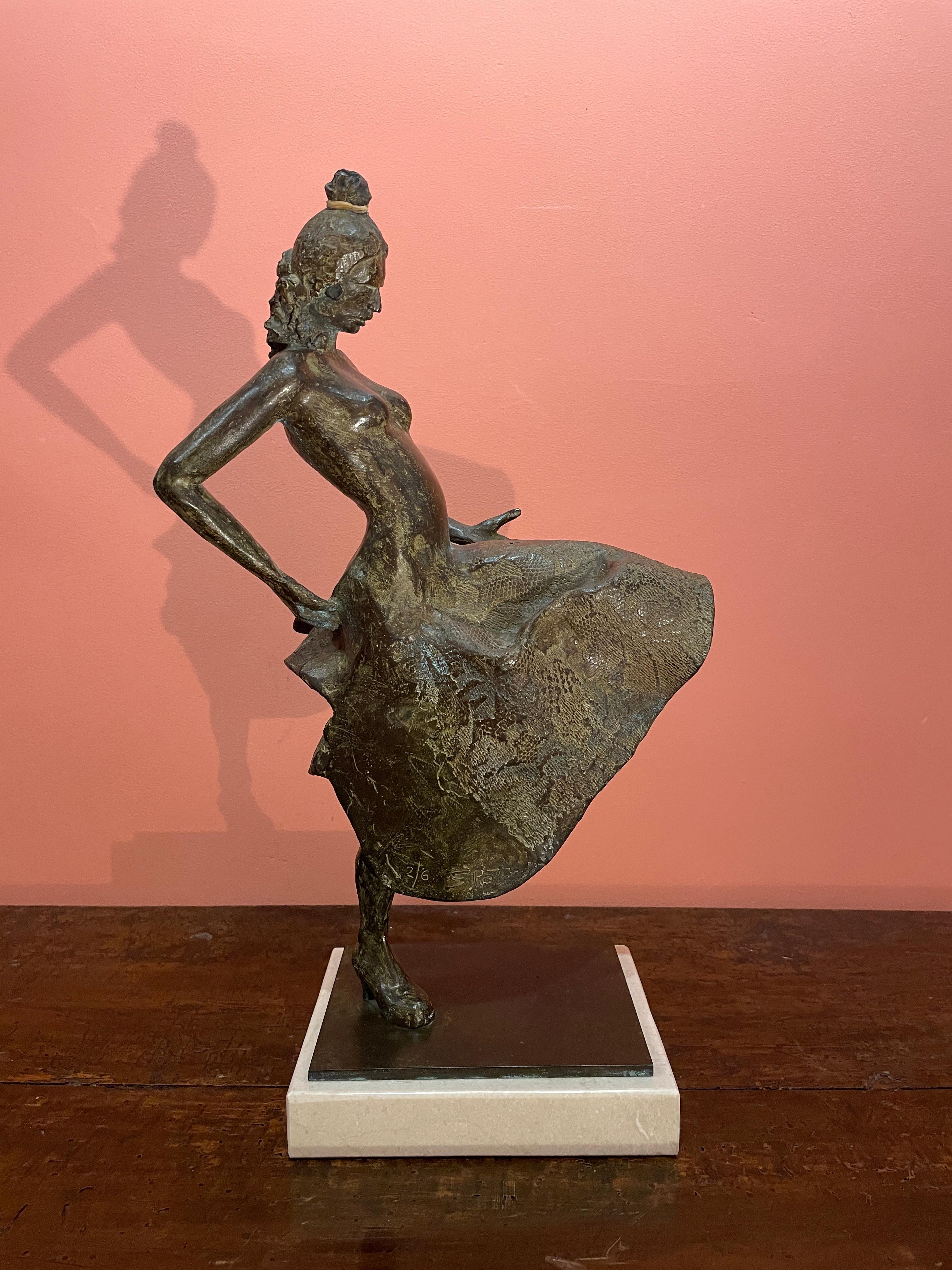 SILVINO POZA
1926 - 2010

Zambra

Sculpture en bronze avec patine verte
Technique de la cire perdue
Signé : S.Poza
Numeroté : n° 2/6
