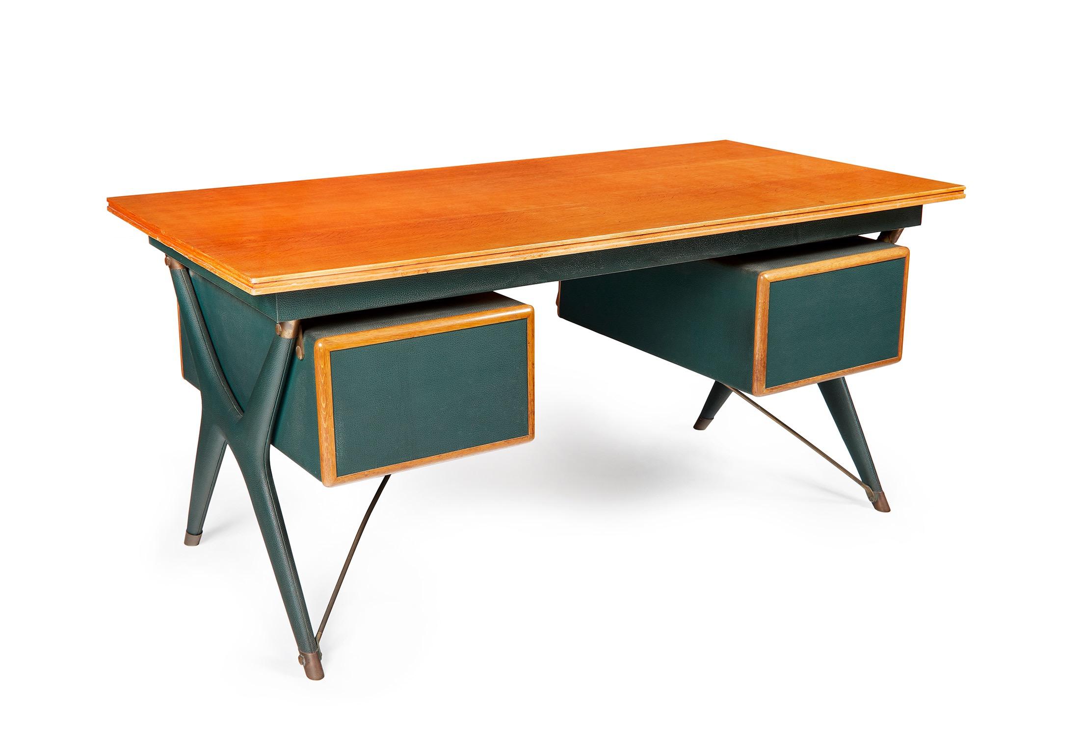 Silvio Berrone, Desk from the Bialetti Building, 1955–1956 1
