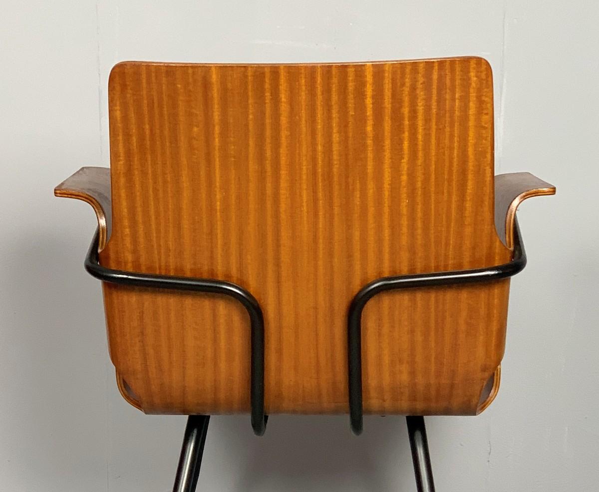 Italian Silvio Cavatorta Desk Chair For Sale