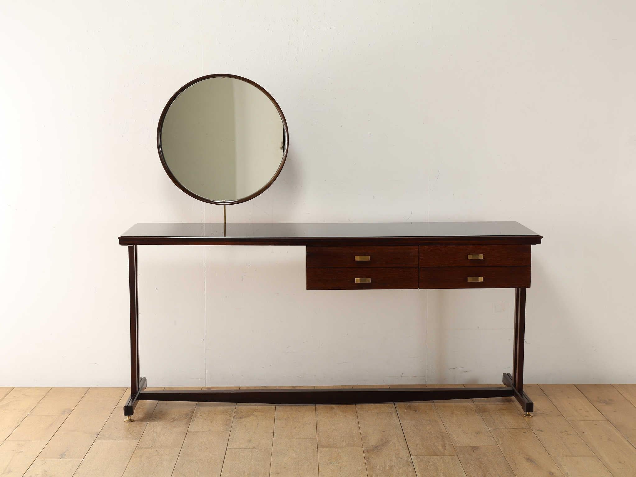 Mid-Century moderno Tavolino da toilette Silvio Cavatorta anni '50 in vendita