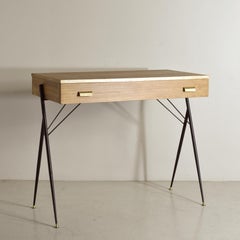Silvio Cavatorta Italian Mid Century Desk Late 50's