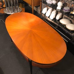 Silvio Cavatorta Mid-Century Modern Rosewood Italian Dining Table, circa 1950