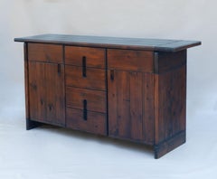 Silvio Coppola Brutalist Sideboard for Fratelli Montina, Italy, 1970s
