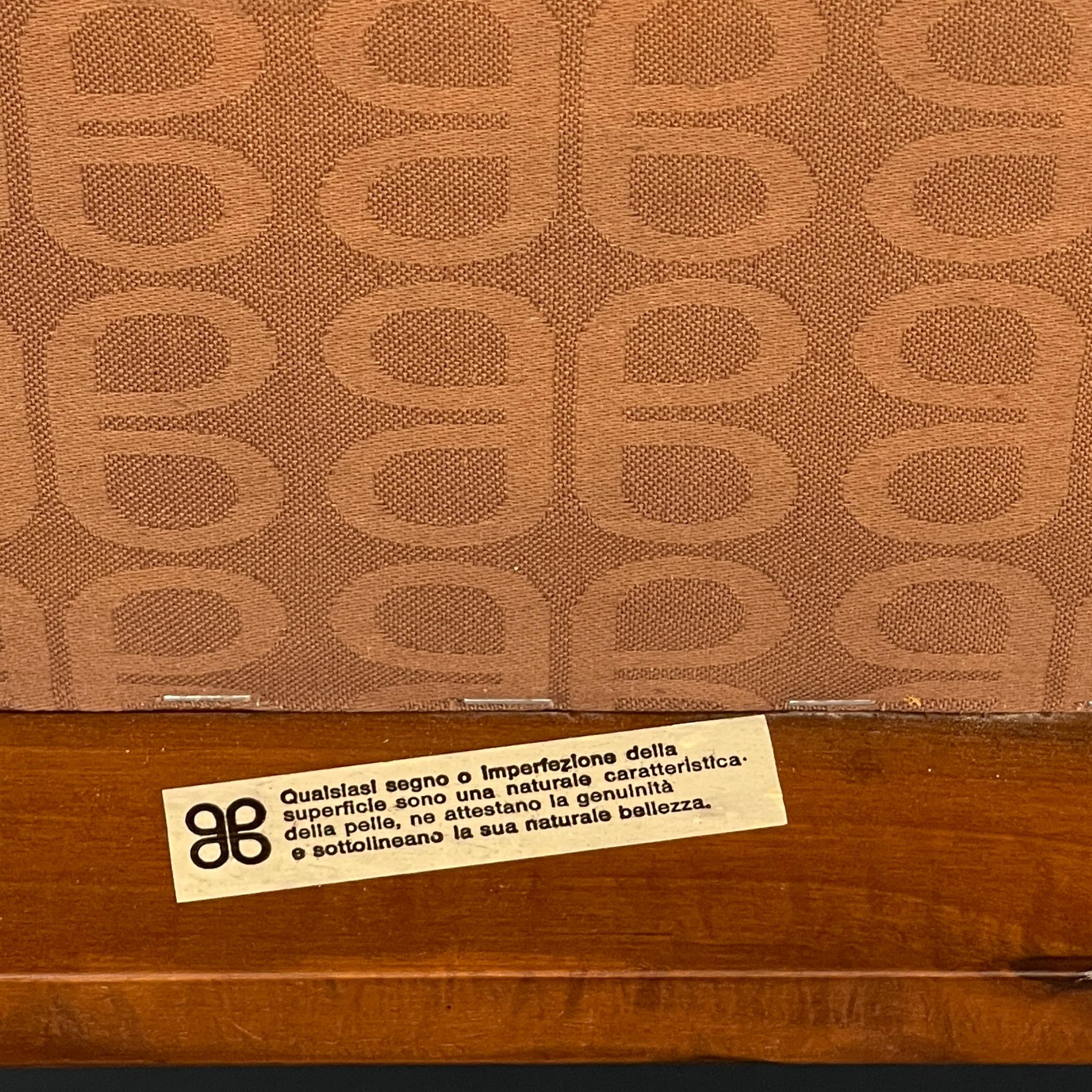 Silvio Coppola für Bernini, Esszimmerstühle, Italien, 1960er Jahre, 6er-Set  im Angebot 6