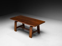 Silvio Coppola for Bernini Dining Table in Walnut