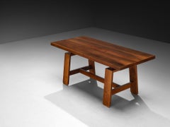 Silvio Coppola for Bernini Dining Table in Walnut