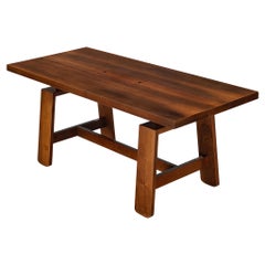 Silvio Coppola for Bernini Dining Table in Walnut