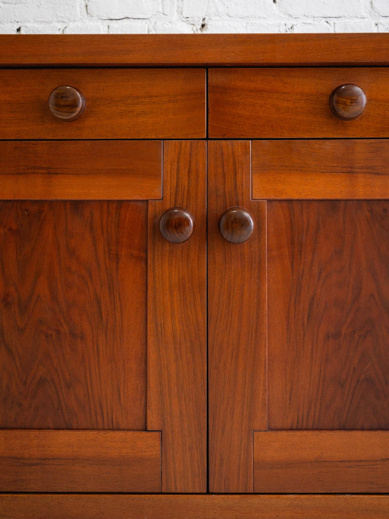 Silvio Coppola for Bernini Mid Century Italian Credenza 8