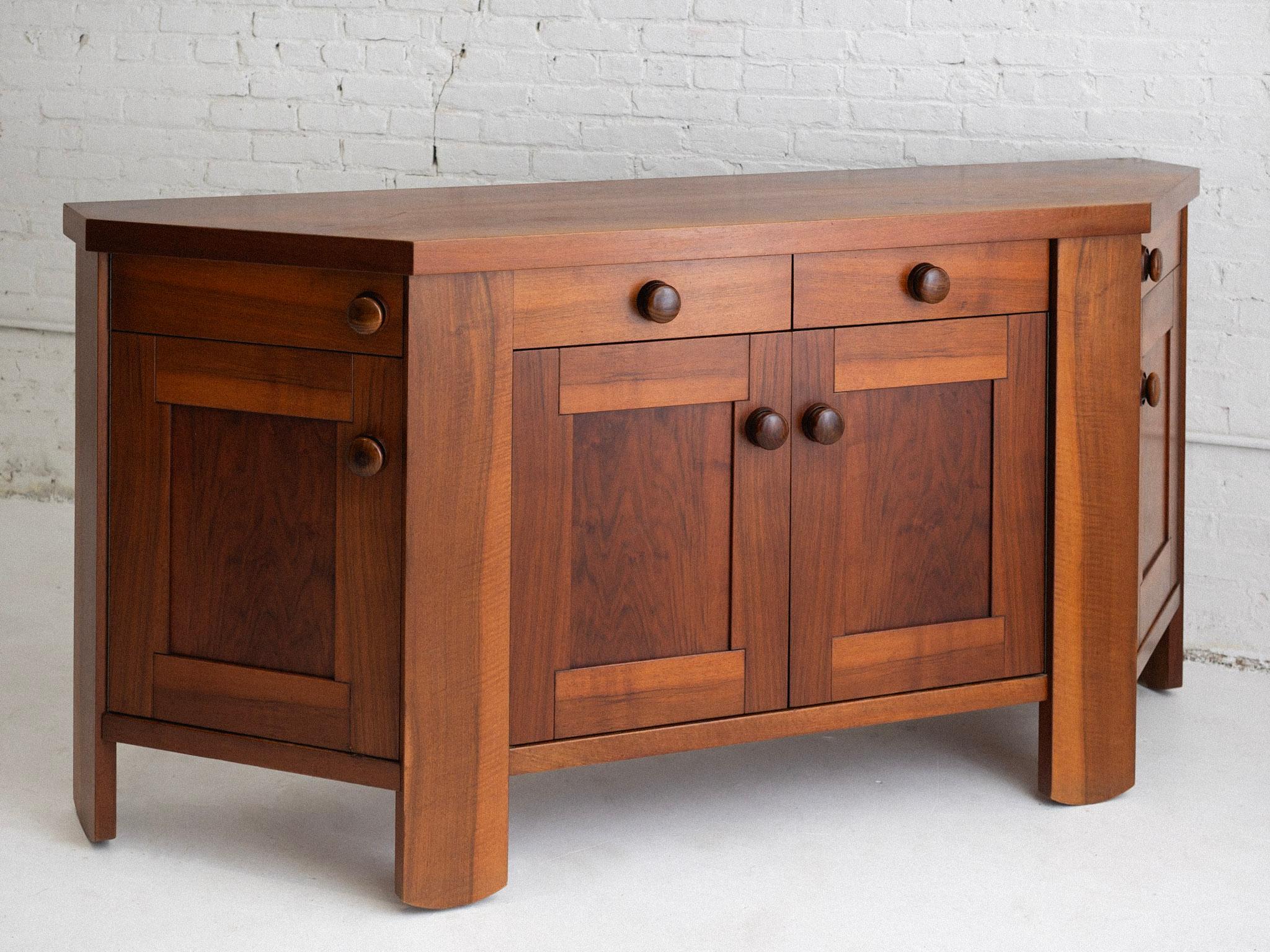 Mid-Century Modern Silvio Coppola for Bernini Mid Century Italian Credenza