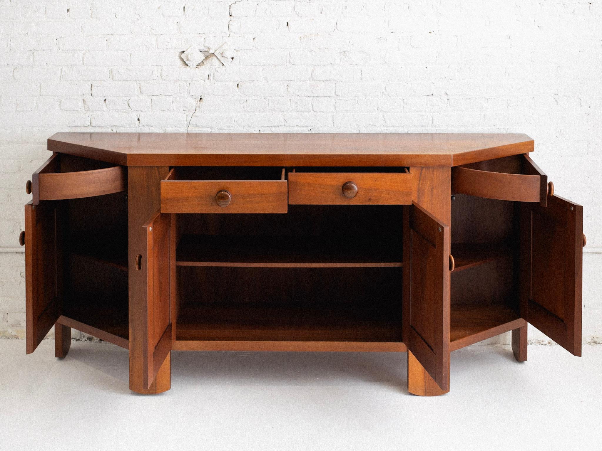 Mid-20th Century Silvio Coppola for Bernini Mid Century Italian Credenza